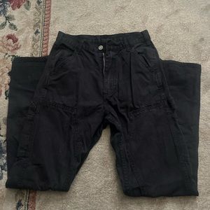 brandy melville/ john galt black cargo pants